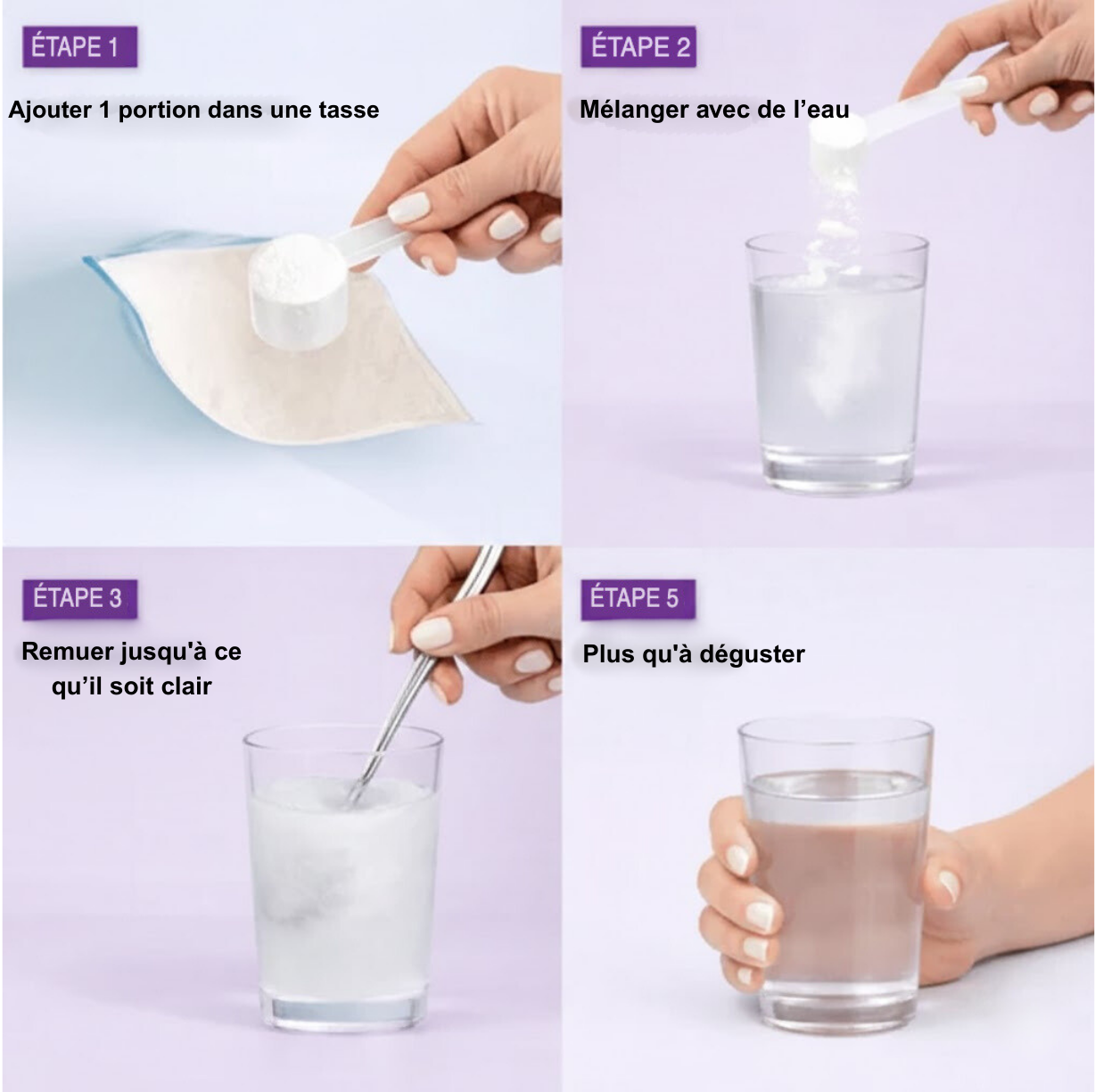 Poudre de collagène halal