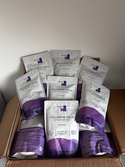 Poudre de collagène halal